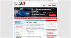 Desktop Screenshot of calculators.carloanscanada.com